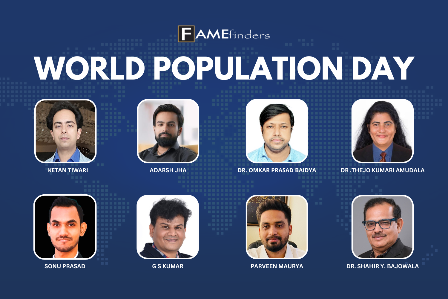 Read more about the article Famous voices highlight the urgency of population challenges at World Population Day on Fame Finders Media