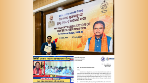 Read more about the article SOURAJEET PRADHANI, FOUNDER AND CEO OF FINTECH STARTUP FINCIST, ATTENDS PRE BUDGET-CONSULTATION WITH THE CHIEF MINISTER OF ODISHA